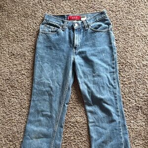 Levi's Straight Leg Blue Jeans